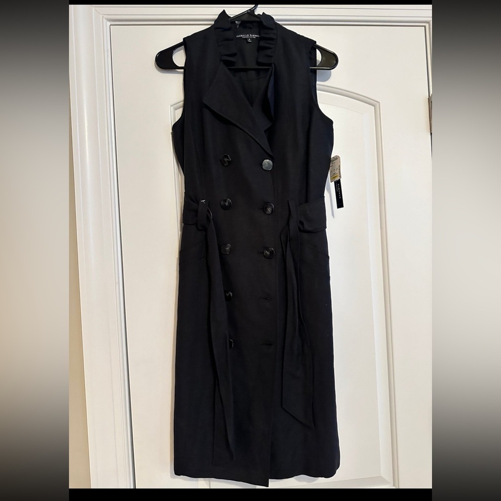 Isabella Demarco tahari levine black dress sz small NWT